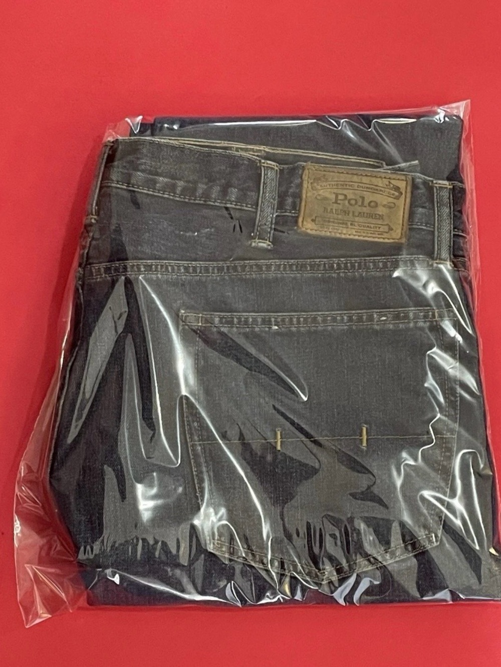 Polo by Ralph Lauren Men's Dark Blue Relaxed Denim Jeans - Picture 14 of 14